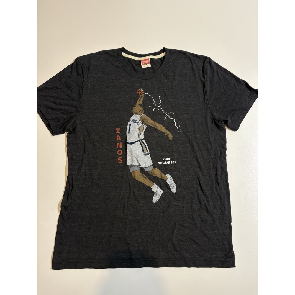 Men's Homage Zion Williamson Zanos Shirt SZ L